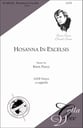 Hosanna in Excelsis SATB choral sheet music cover